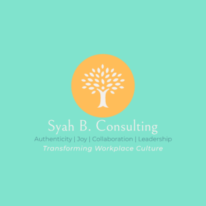 Logo for Syah B. Consulting, Deep Dive DEI