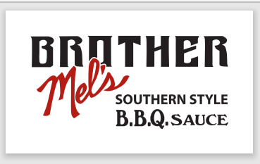 Logo for Brother Mel’s Southern Style BBQ Sauce