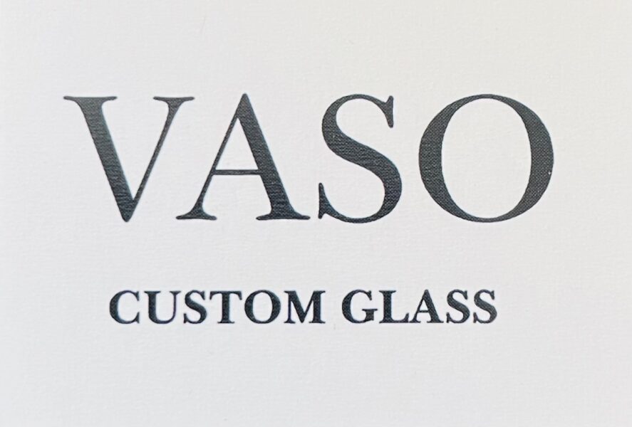 Logo for Vaso Custom Glass