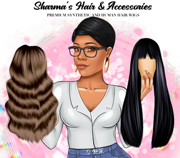 Logo for Sharma’s Hair & Accessories