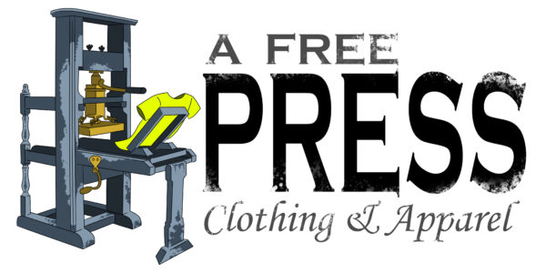 Logo for A Free Press Clothing and Apparel