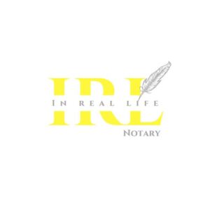 Logo for In Real Life Notary