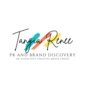 Logo for Tangia Renee PR and Brand Development