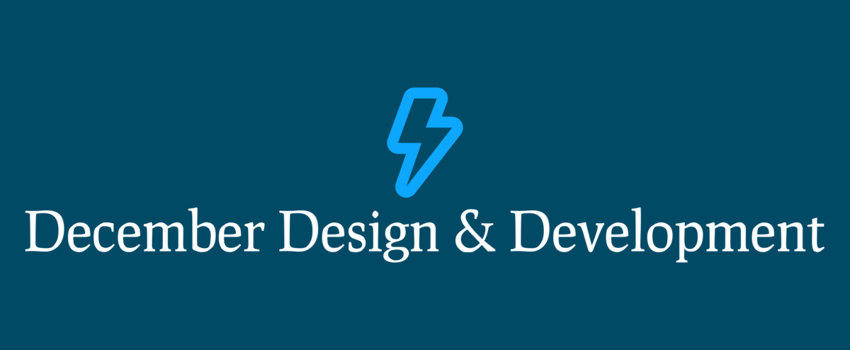 Logo for December Design & Development