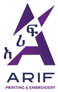 Logo for ARIF PRINTING & EMBROIDERY