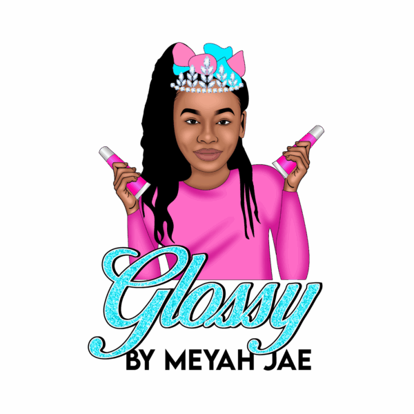 Logo for Glossy By Meyah Jae LLC