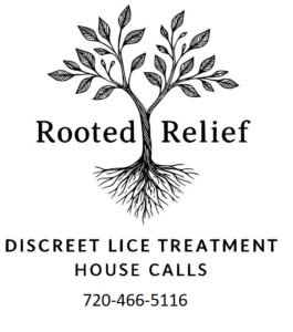 Logo for Rooted Relief Lice Treatment