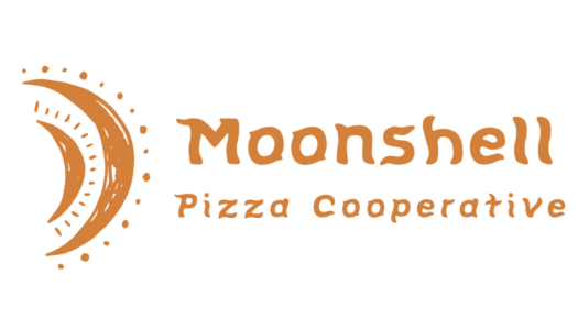 Logo for Moonshell Pizza Cooperative