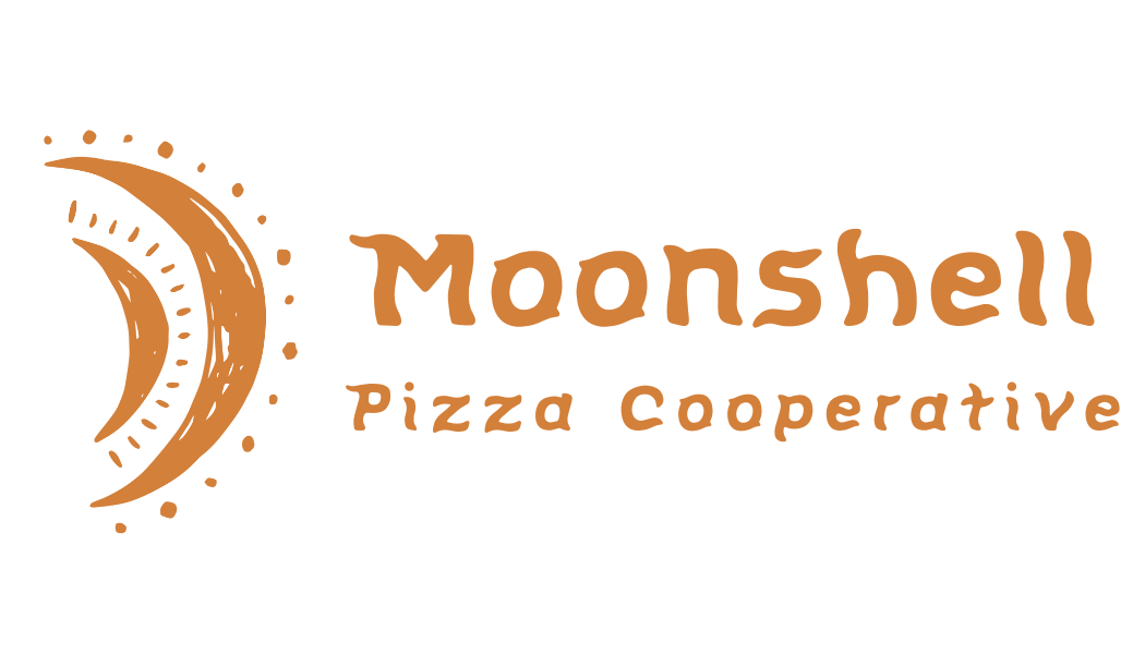 Logo for Moonshell Pizza Cooperative